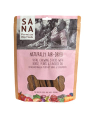 Sanadog kauwsticks rund paard peer natuurlijke tussendoor snack 150 gram