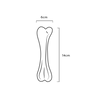 Retorn natuurlijk bot hondenspeelgoed van hars S & M