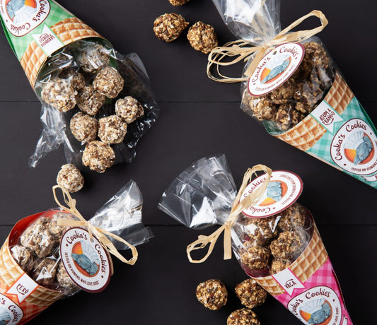 Cooka’s Cookies kalkoen Beijinhos natuurlijke trainingssnoepjes hond 50 gram