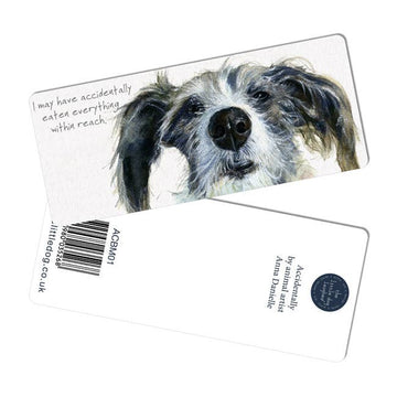 The Little Dog Laughed Lurcher bladwijzer 9 x 14 cm