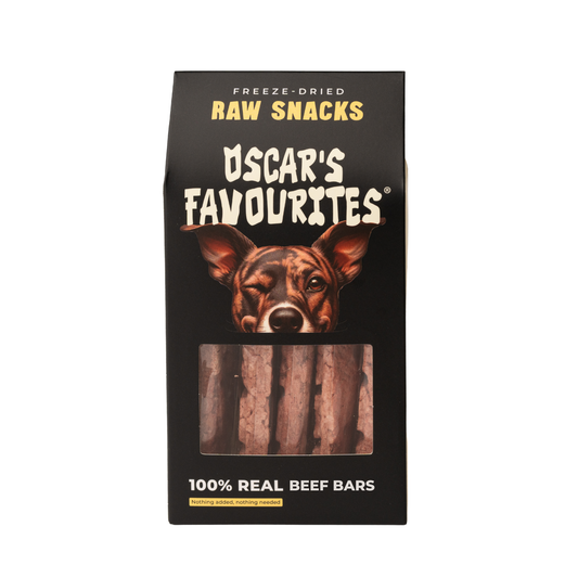 Oscar’s Favorites gevriesdroogde gehaktrepen rund 100 gram