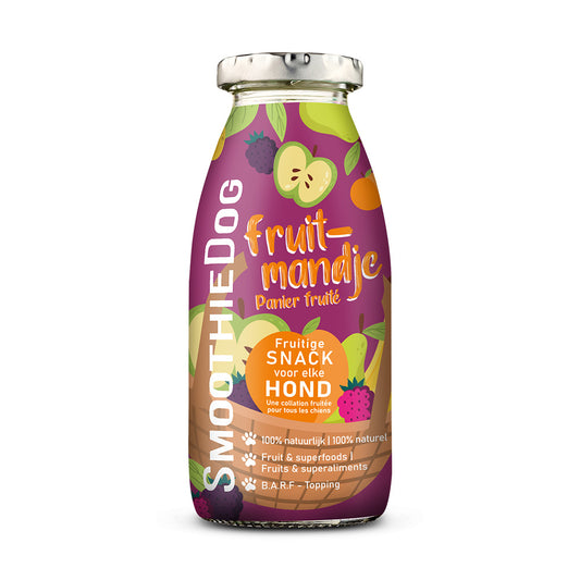 SmoothieDog fruit likbare hondensnack 250 ml