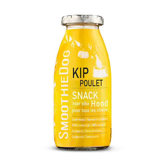 SmoothieDog kip likbare hondensnack 250 ml