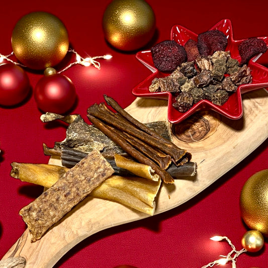 Silly Dog Helemaal Wild kerst buffet natuurlijke kauwsnacks hond 175 gram