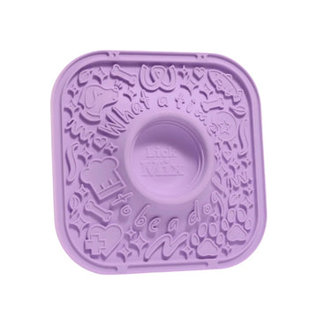 Woof likmat hond met zuignappen en snackvakje 20 cm