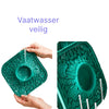 Woof likmat hond met zuignappen en snackvakje 20 cm