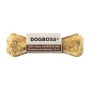 Dogboss kauwbot kip runderhuid 10 cm kleine hond