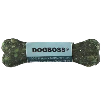 Dogboss kauwbot salie algen runderhuid 10 cm kleine hond