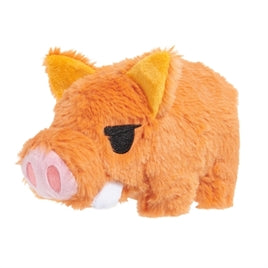Bark Beau the Boar wild zwijn hondenspeeltje met pieper 22 cm