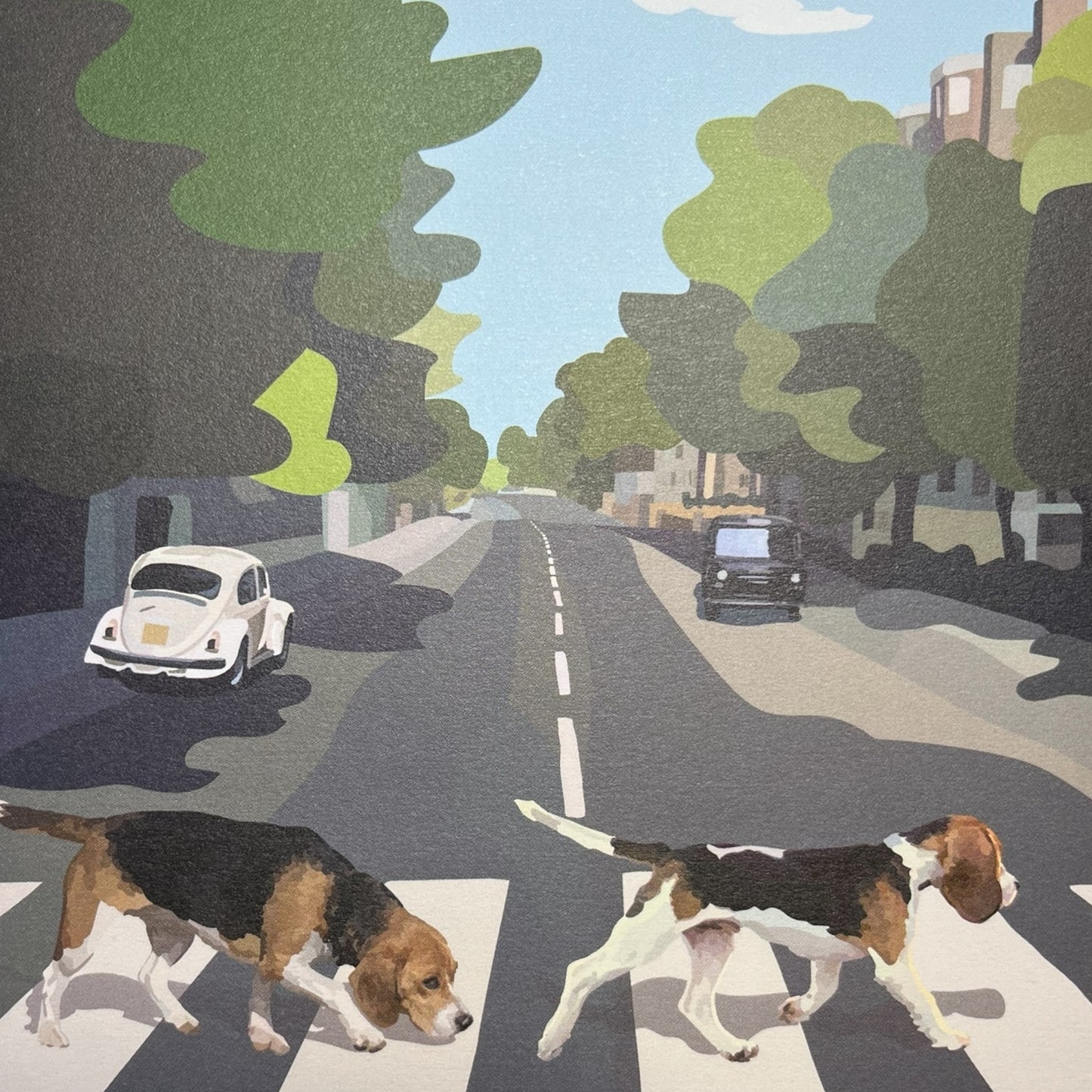 Beagles op Abby Road