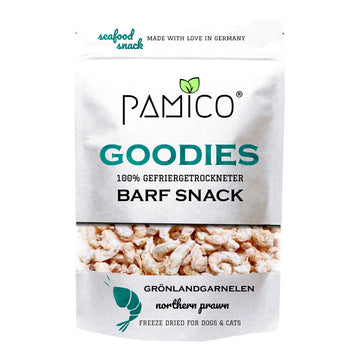 Pamico Groenland garnalen gevriesdroogde snack 30 gram