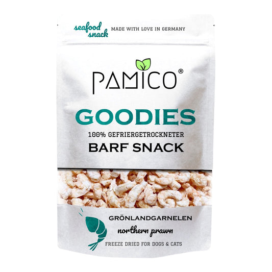 Pamico Groenland garnalen gevriesdroogde snack 30 gram