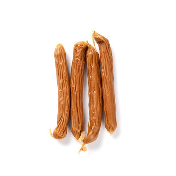 Kauartikel bockworst zalm tussendoor snack 100 gram