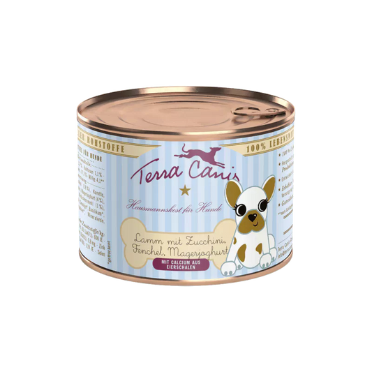 Terra Canis natuurlijk natvoer Puppy Menu lam 200 gram