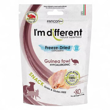 I’m Different gevriesdroogde parelhoen natuurlijke trainingssnoepjes hond 40 gram