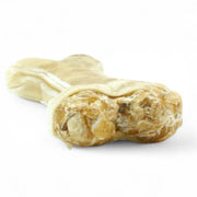 Dogboss runderhuid met kip en pens kauwbot natuurlijke kauwsnack hond 12 cm