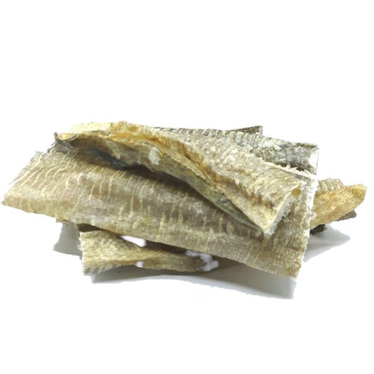 Sn'Urk Gedroogde kabeljauwhuid natuurlijke kauwsnack hond 100 gram
