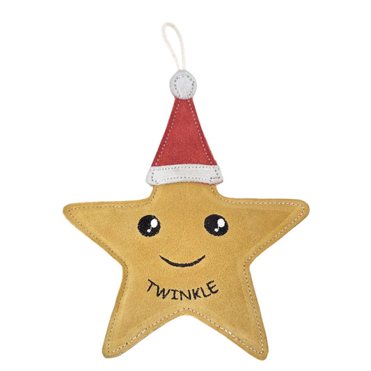 Green and Wild's Twinkle the Star natuurlijk hondenspeelgoed