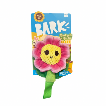 Bark Penny Pechewnia bloem hondenspeeltje met pieper 24 cm