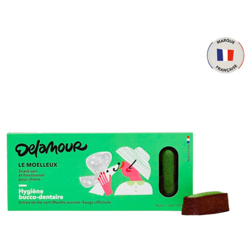 Delamour Le Moelleux Frisse Adem zachte patisserie snack voor honden 7 cakes