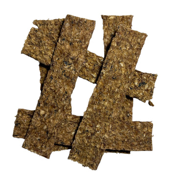 Sn’Urk kabeljauwhuid strips tussendoor snacks 100 gram