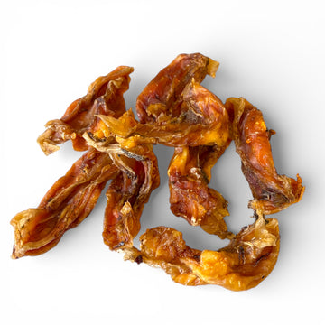 Bora Struisvogel achillespees kort natuurlijke kauwsnack 100 gram