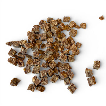 Kauartikel lam mini blokjes natuurlijke trainingssnacks hond 100 gram