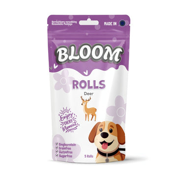 Bloom Rolls hert tussendoor snack 5 stuks