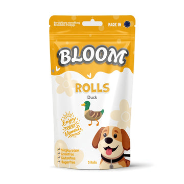 Bloom Eend Rolls natuurlijke kauwsnacks 5 stuks