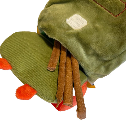 Bark Rowdy Ruckus rugzak hondenspeeltje