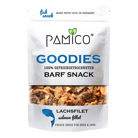 Pamico zalm gevriesdroogde snacks 50 gram