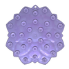 Sodapup Mandala Slowfeeder hond Softie lila roze lichtgroen 20 x 2 cm