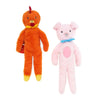 ZippyPaws hondenspeelgoed Fluffy Peltz large varken en kip 43 cm