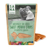 Sanadog zoete aardappel strips tussendoor snack 100 gram