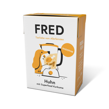 FRED kip smoothie likbare hondensnack 200 gram
