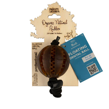 Retorn natuurlijk hondenspeelgoed  Floating dental ball