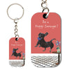 The Little Dog Laughed sleutelhanger teckel Happy Sausage Maisy 5,5 x 3 cm