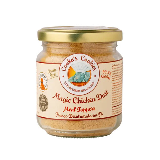 Cooka's Cookies Magische Maaltijdtopper hond Chicken Dust kip 110 gram