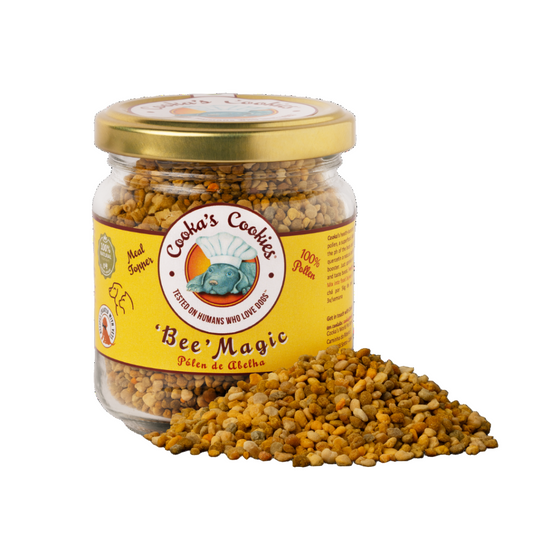 Cooka’s Cookies Bee Magic bijenpollen Maaltijdtopper hond 110 gram