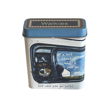 The Little Dog Laughed honden snoepblikje Archie & Basil Campervan 9 x 7 x 3 cm