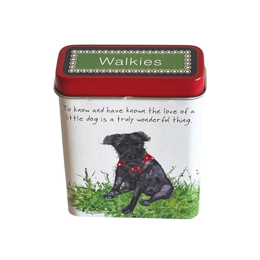 The Little Dog Laughed honden snoepblikje Gracie Little Dog 9 x 7 x 3 cm