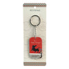 The Little Dog Laughed sleutelhanger teckel Happy Sausage Maisy 5,5 x 3 cm