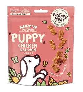 Lily's Kitchen Chicken / Salmon Nibbles For Puppies 70 gr