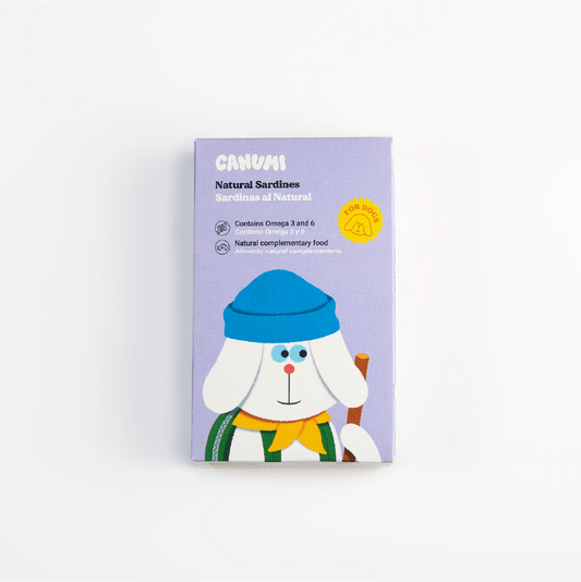 Canumi natuurlijk natvoer hond sardientjes 120 gram